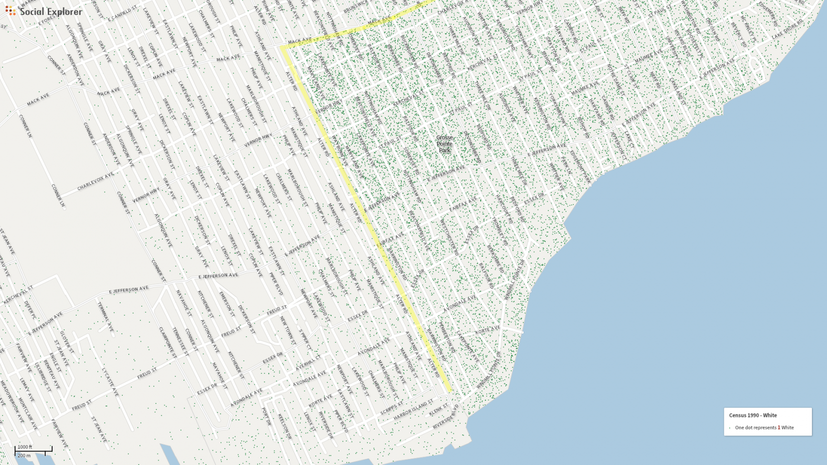 1949 White Population